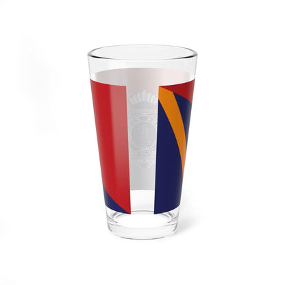 Flag of the Guyana Police Force A Division (Guyana) Pint Glass 16oz - Go Mug Yourself