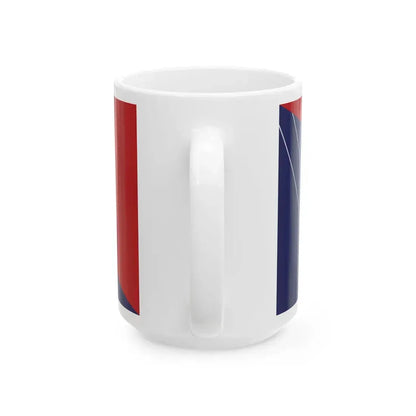 Flag of the Guyana Police Force B Division (Guyana) White Coffee Mug - Go Mug Yourself