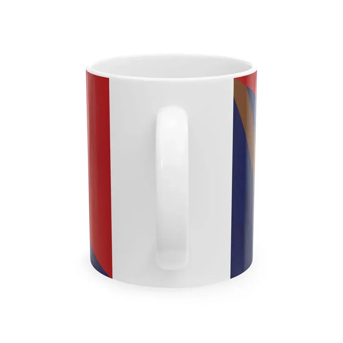 Flag of the Guyana Police Force C Division (Guyana) White Coffee Mug - Go Mug Yourself