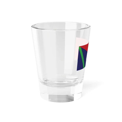 Flag of the Guyana Police Force D Division (Guyana) Shot Glass 1.5oz - Go Mug Yourself