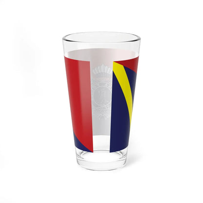 Flag of the Guyana Police Force F Division (Guyana) Pint Glass 16oz - Go Mug Yourself