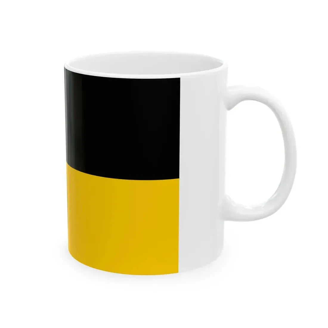Flag of the Habsburg Monarchy (Austria) White Coffee Mug - Go Mug Yourself