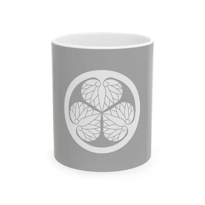 Flag of the Hachisuka Lords of Tokushima in Awa Province A (Japan) White Coffee Mug 11oz - Go Mug Yourself