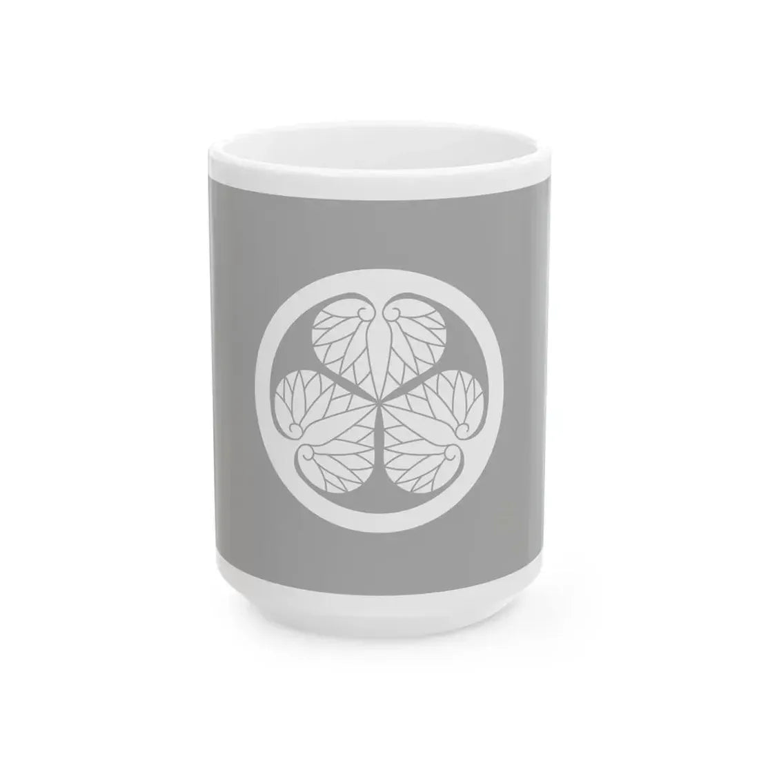 Flag of the Hachisuka Lords of Tokushima in Awa Province A (Japan) White Coffee Mug 15oz - Go Mug Yourself