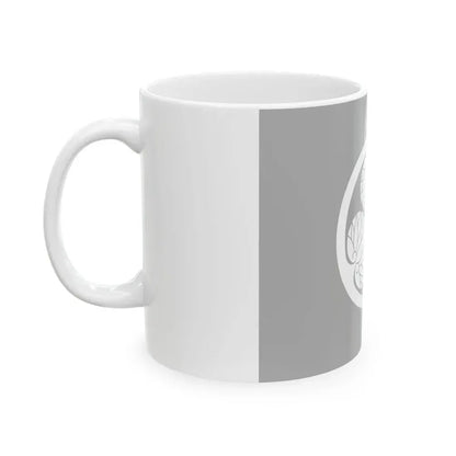 Flag of the Hachisuka Lords of Tokushima in Awa Province A (Japan) White Coffee Mug - Go Mug Yourself