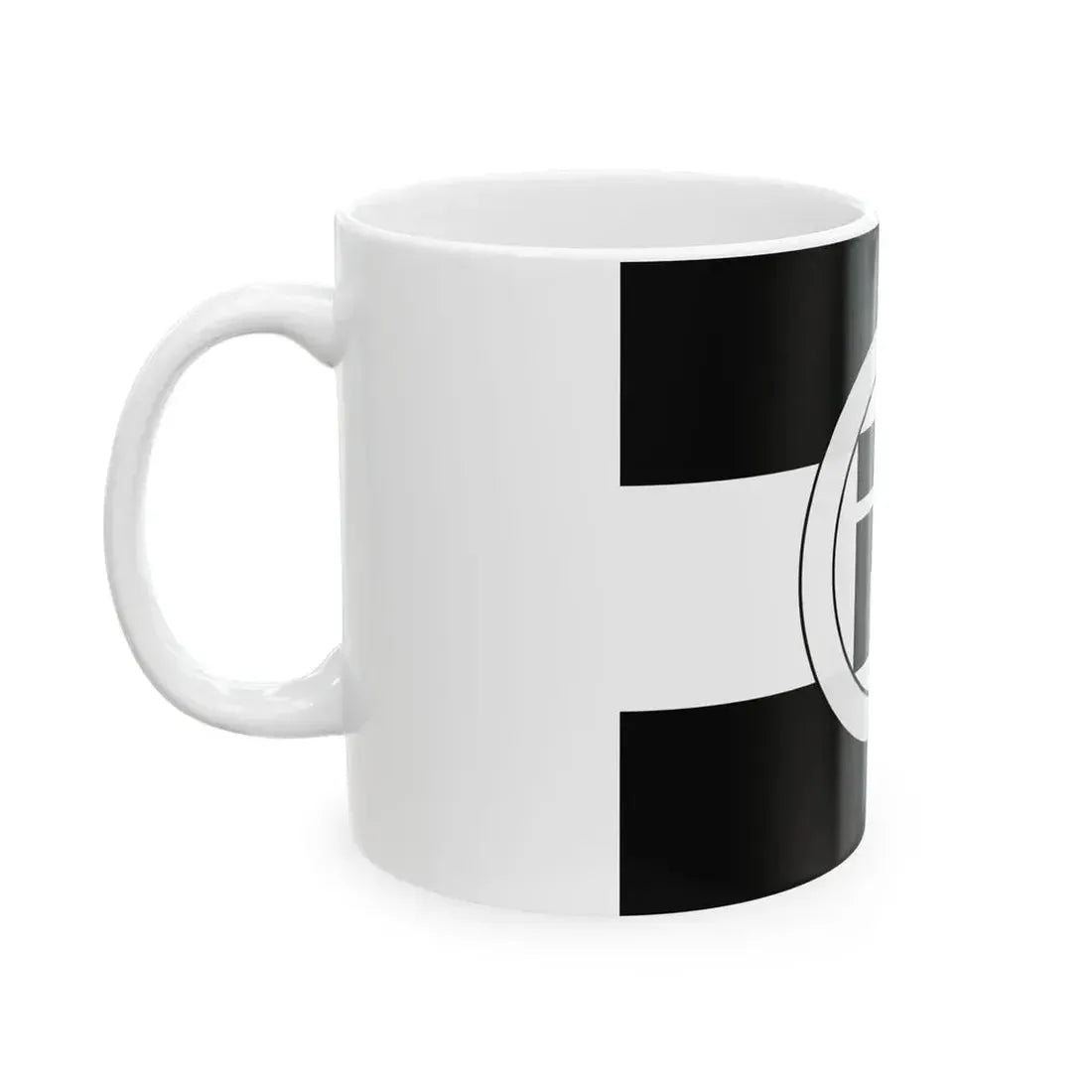 Flag of the Hachisuka Lords of Tokushima in Awa Province B (Japan) White Coffee Mug - Go Mug Yourself