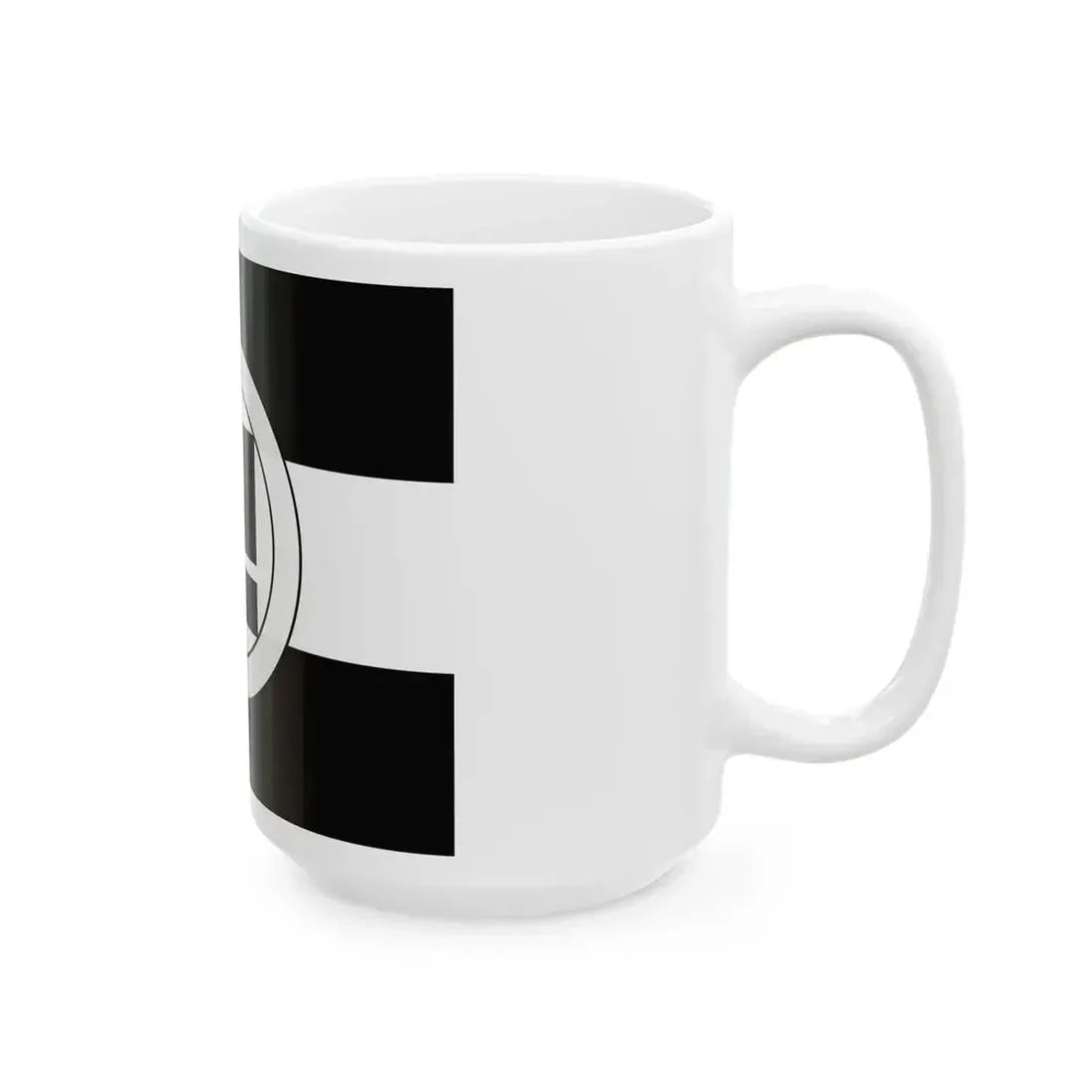 Flag of the Hachisuka Lords of Tokushima in Awa Province B (Japan) White Coffee Mug - Go Mug Yourself