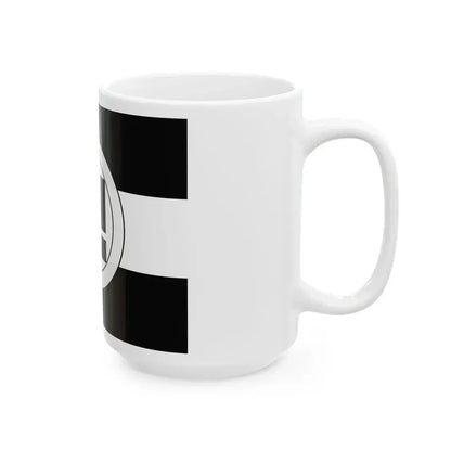 Flag of the Hachisuka Lords of Tokushima in Awa Province B (Japan) White Coffee Mug - Go Mug Yourself