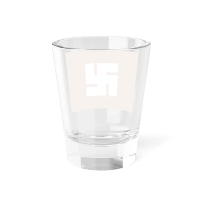 Flag of the Hachisuka Lords of Tokushima in Awa Province C (Japan) Shot Glass 1.5oz - Go Mug Yourself