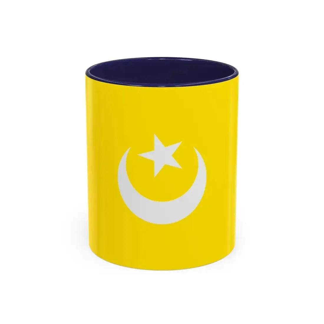 Flag of The Hafsid dynasty - Accent Coffee Mug 11oz Navy - Go Mug Yourself
