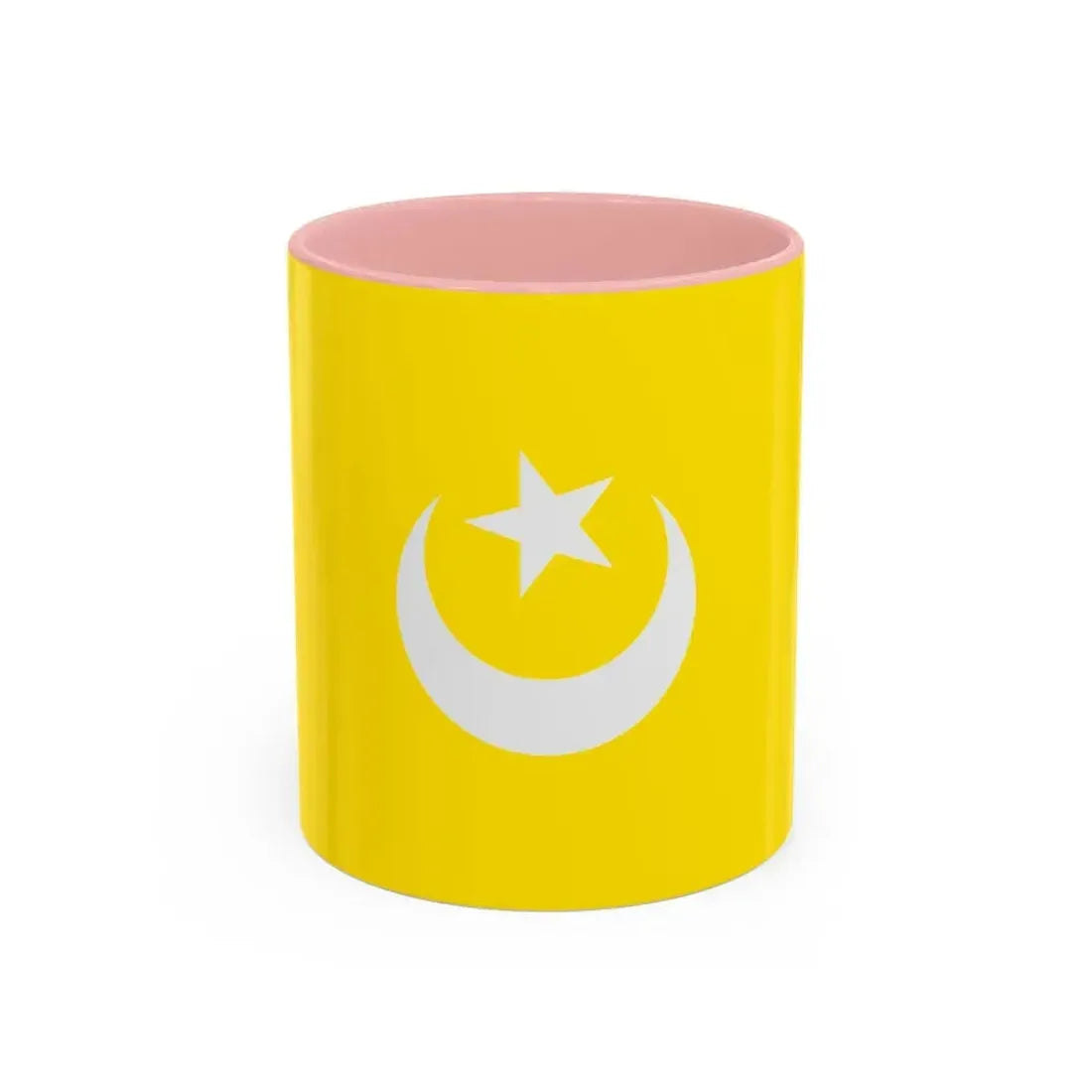 Flag of The Hafsid dynasty - Accent Coffee Mug 11oz Pink - Go Mug Yourself