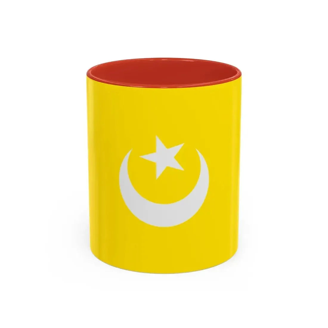 Flag of The Hafsid dynasty - Accent Coffee Mug 11oz Red - Go Mug Yourself