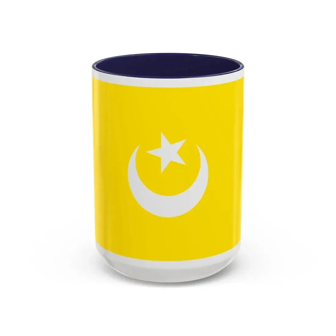Flag of The Hafsid dynasty - Accent Coffee Mug 15oz Navy - Go Mug Yourself