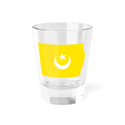 Flag of The Hafsid dynasty - Shot Glass 1.5oz 1.5oz - Go Mug Yourself