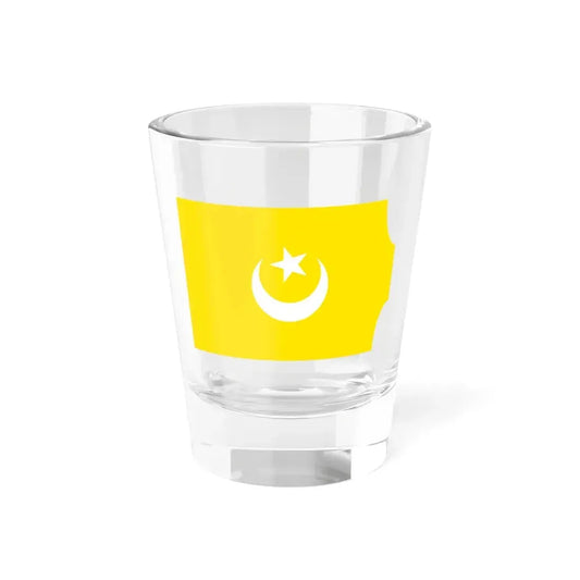 Flag of The Hafsid dynasty - Shot Glass 1.5oz 1.5oz - Go Mug Yourself