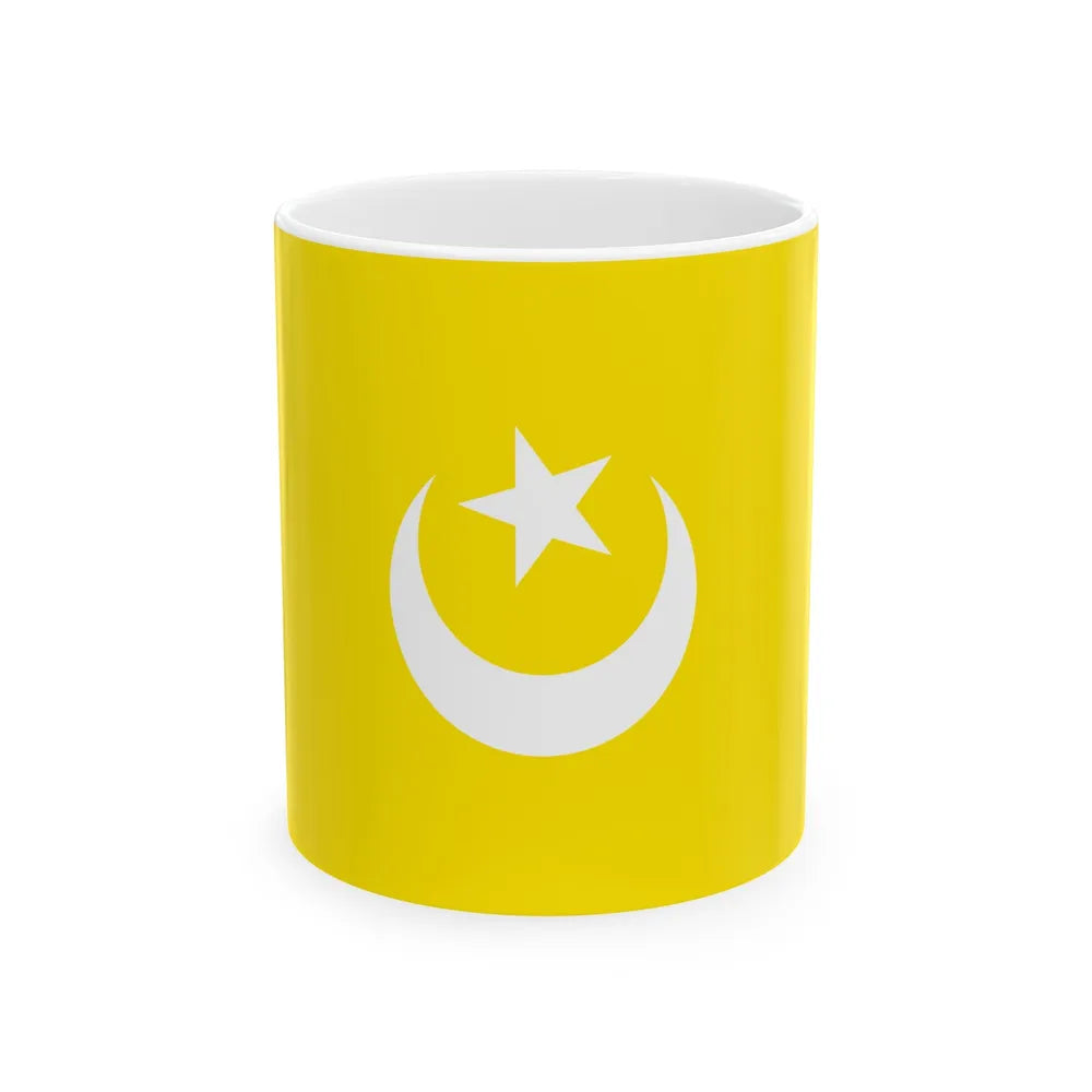 Flag of The Hafsid dynasty - White Coffee Mug-11oz-Go Mug Yourself