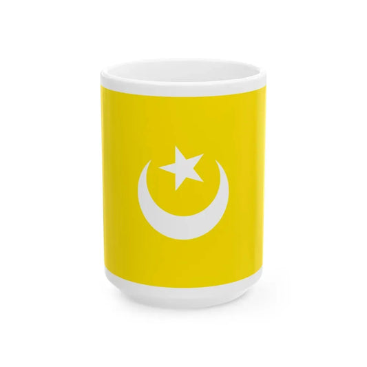 Flag of The Hafsid dynasty - White Coffee Mug 15oz - Go Mug Yourself