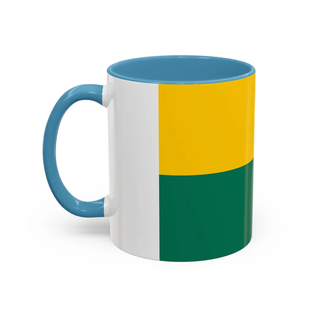 Flag of The Hague the capital of the province of South Holland Netherlands - Accent Coffee Mug - Go Mug Yourself