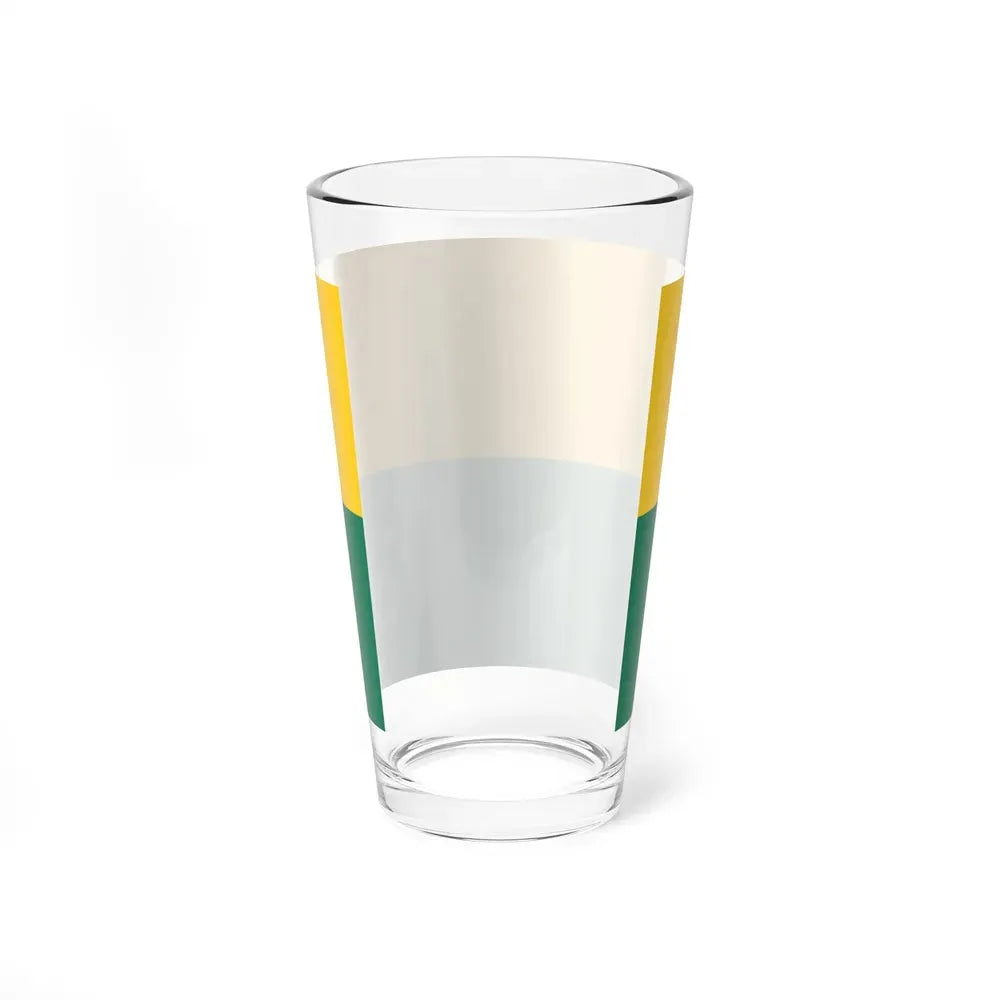 Flag of The Hague the capital of the province of South Holland Netherlands - Pint Glass 16oz - Go Mug Yourself