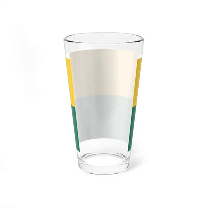 Flag of The Hague the capital of the province of South Holland Netherlands - Pint Glass 16oz - Go Mug Yourself