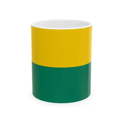 Flag of The Hague the capital of the province of South Holland Netherlands - White Coffee Mug 11oz - Go Mug Yourself