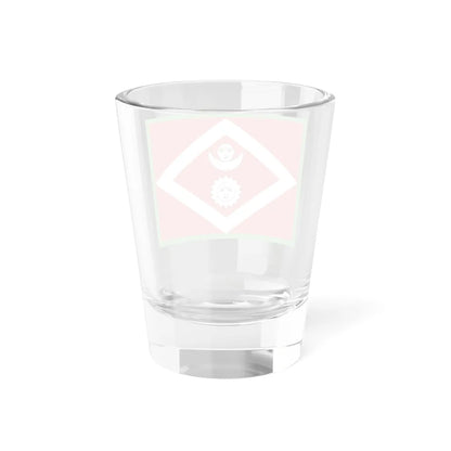 Flag of the H.E. Commander in chief of Nepal 1928 (Nepal) Shot Glass 1.5oz - Go Mug Yourself