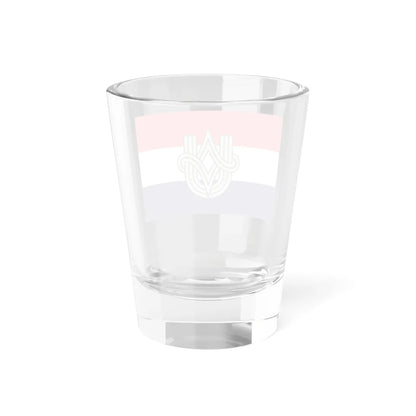 Flag of the Headquarter of the Ustaše Youth (Croatia) Shot Glass 1.5oz - Go Mug Yourself