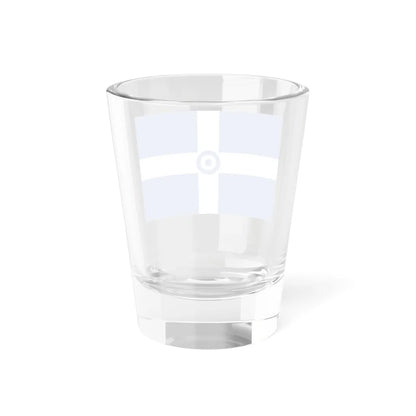 Flag of the Hellenic Air Force 1973-1978 (Greece) Shot Glass 1.5oz - Go Mug Yourself