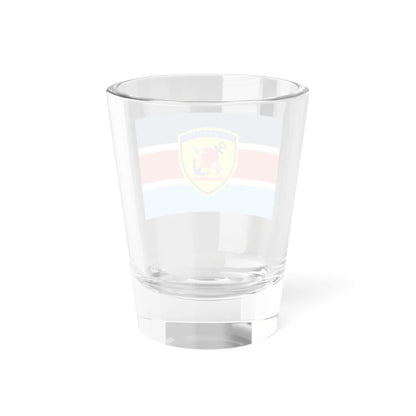 Flag of the Hellenic National Defence General Staff (Greece) Shot Glass 1.5oz - Go Mug Yourself