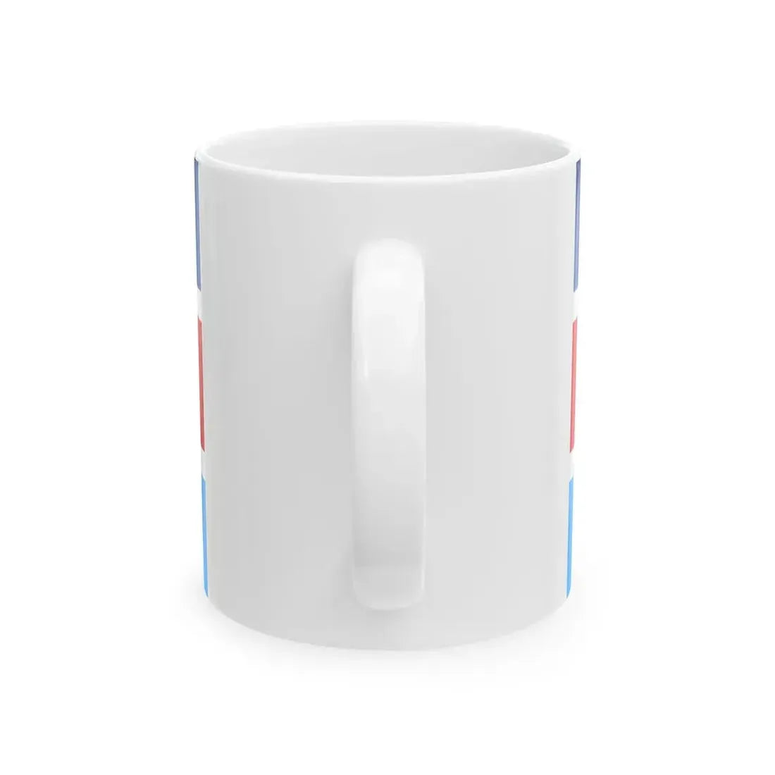 Flag of the Hellenic National Defence General Staff (Greece) White Coffee Mug - Go Mug Yourself