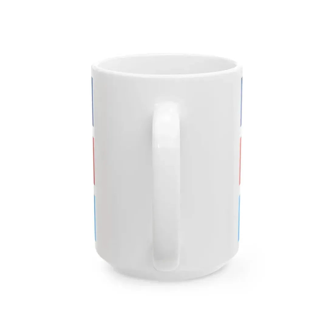 Flag of the Hellenic National Defence General Staff (Greece) White Coffee Mug - Go Mug Yourself
