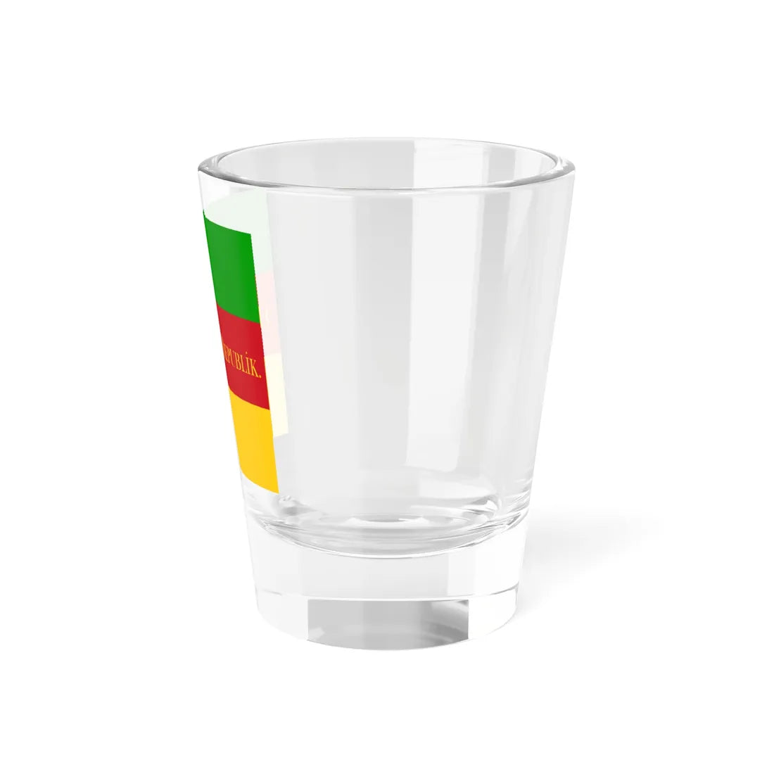 Flag of the Helvetic Republic German (Switzerland) Shot Glass 1.5oz - Go Mug Yourself