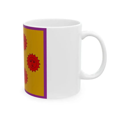 Flag of the H.H. Maharaja of Nepal 1928 (Nepal) White Coffee Mug - Go Mug Yourself