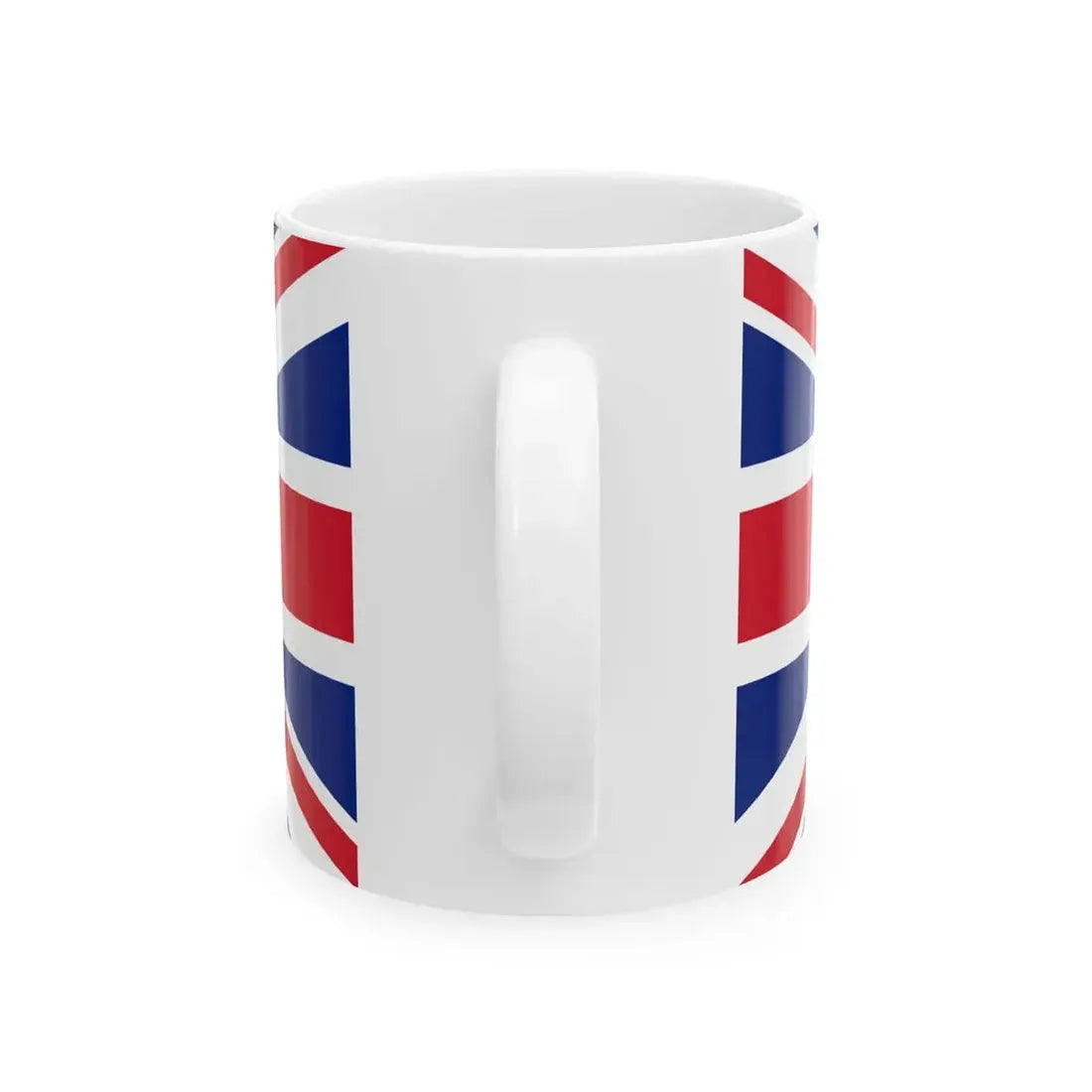 Flag of the High Commissioner of Cyprus 1881-1905 (Cyprus) White Coffee Mug - Go Mug Yourself