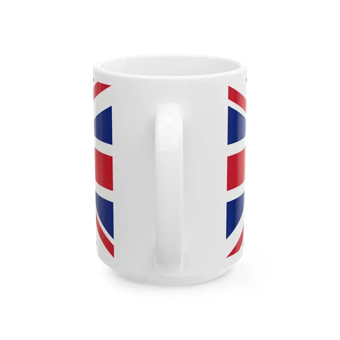 Flag of the High Commissioner of Cyprus 1881-1905 (Cyprus) White Coffee Mug - Go Mug Yourself