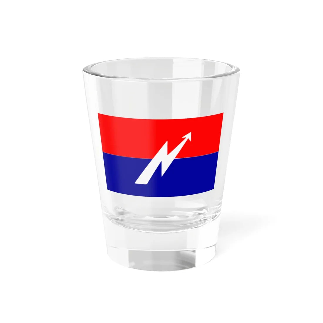 Flag of the Hispanic National Socialist Front - Chilean Division (Chile) Shot Glass 1.5oz 1.5oz - Go Mug Yourself