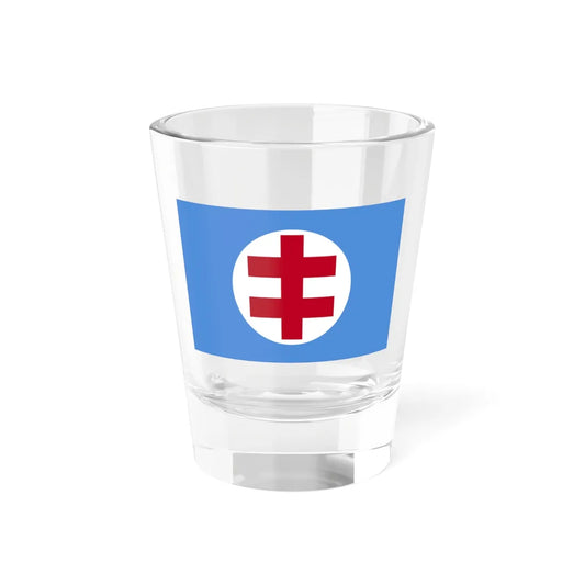 Flag Of The Hlinka Guard Variant (Slovakia) Shot Glass 1.5oz 1.5oz - Go Mug Yourself
