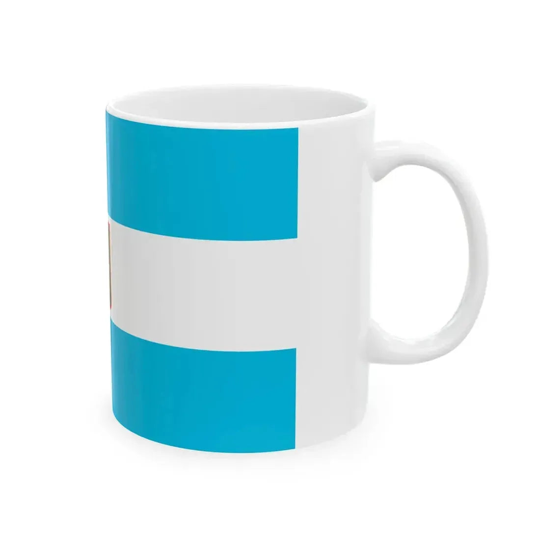 Flag of the Honduran Army (Honduras) White Coffee Mug - Go Mug Yourself