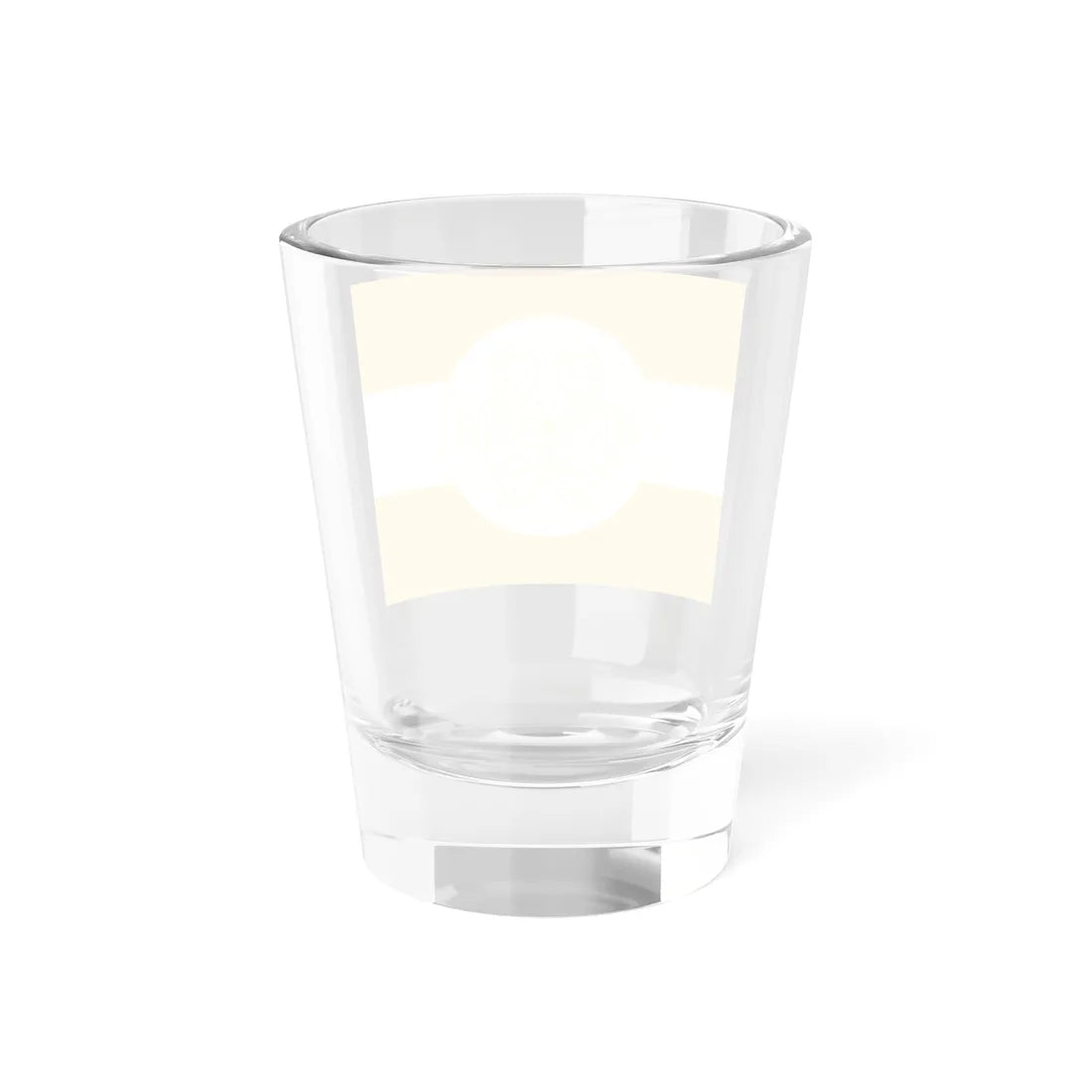 Flag of the Hoshina Matsudaira Lords of Aizu in Mutsu Province A (Japan) Shot Glass 1.5oz - Go Mug Yourself