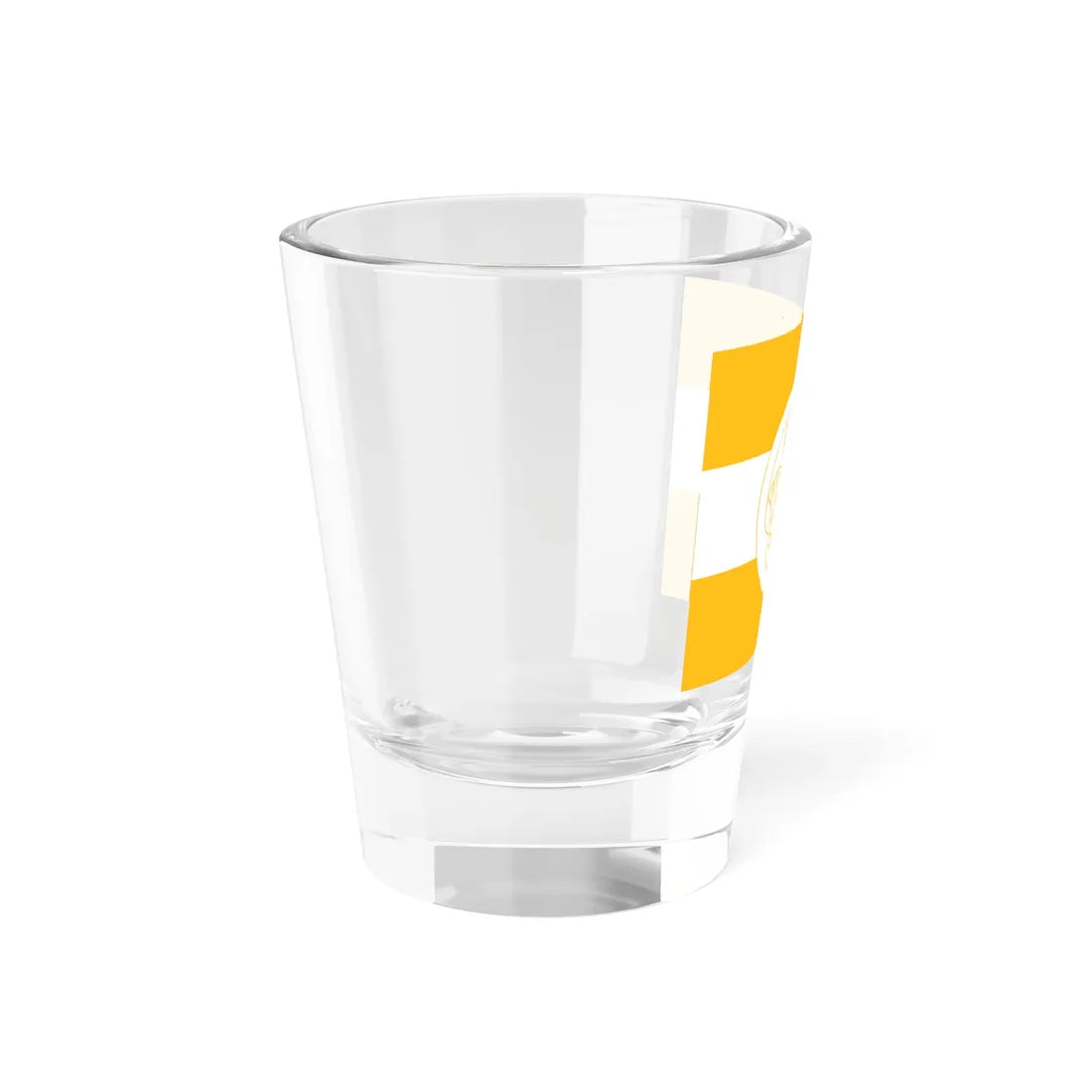 Flag of the Hoshina Matsudaira Lords of Aizu in Mutsu Province A (Japan) Shot Glass 1.5oz - Go Mug Yourself