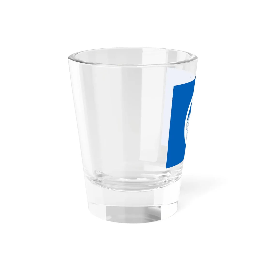Flag of the Hoshina Matsudaira Lords of Aizu in Mutsu Province B (Japan) Shot Glass 1.5oz - Go Mug Yourself