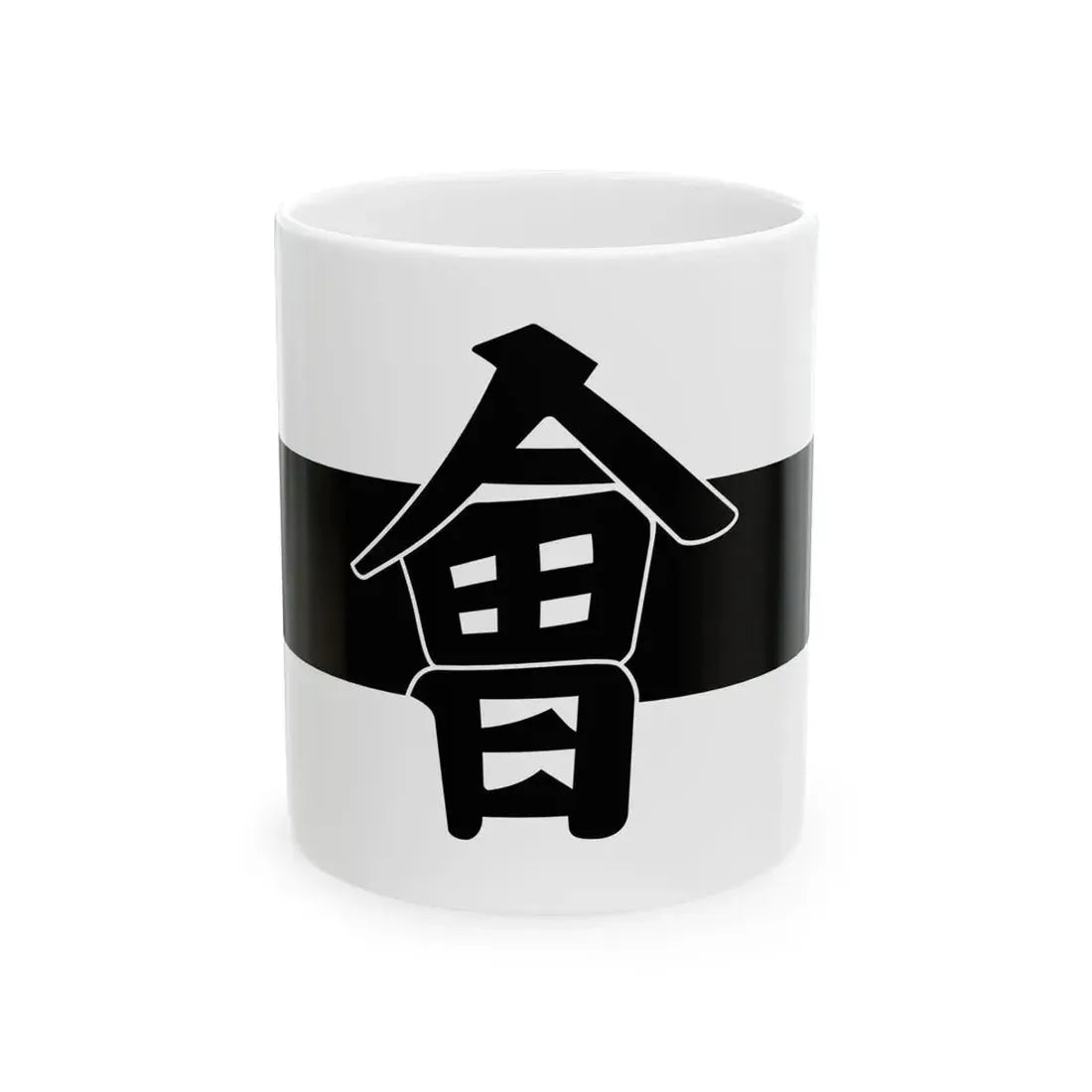 Flag of the Hoshina Matsudaira Lords of Aizu in Mutsu Province C (Japan) White Coffee Mug 11oz - Go Mug Yourself
