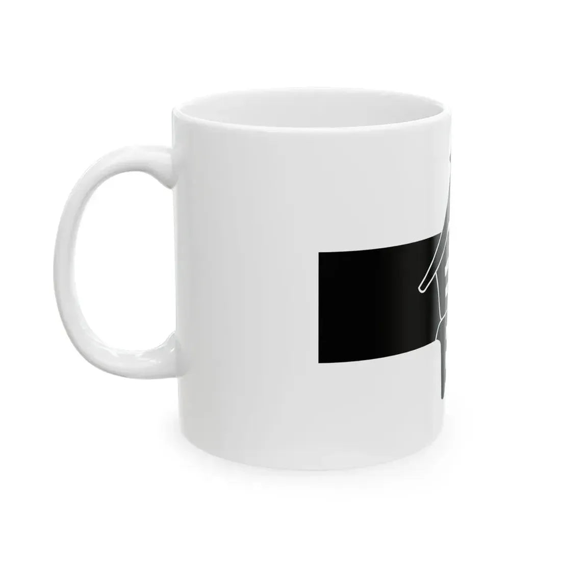 Flag of the Hoshina Matsudaira Lords of Aizu in Mutsu Province C (Japan) White Coffee Mug - Go Mug Yourself