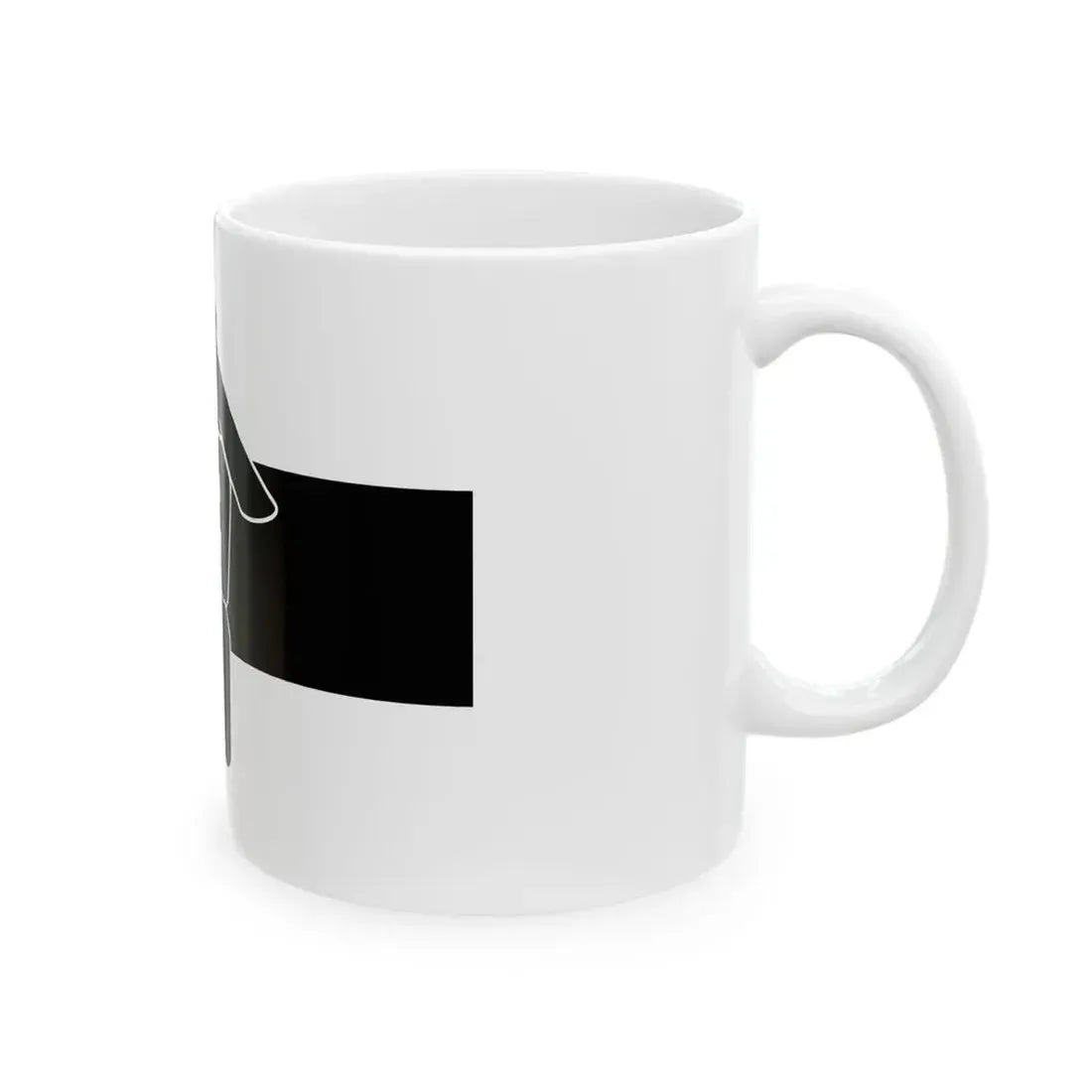 Flag of the Hoshina Matsudaira Lords of Aizu in Mutsu Province C (Japan) White Coffee Mug - Go Mug Yourself