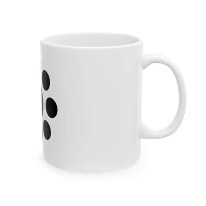 Flag of the Hosokawa Lords of Kumamoto in Higo Province A (Japan) White Coffee Mug - Go Mug Yourself