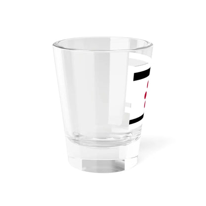 Flag of the Hosokawa Lords of Kumamoto in Higo Province C (Japan) Shot Glass 1.5oz - Go Mug Yourself