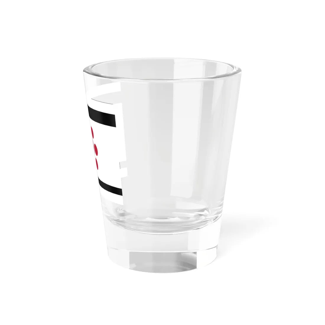 Flag of the Hosokawa Lords of Kumamoto in Higo Province C (Japan) Shot Glass 1.5oz - Go Mug Yourself