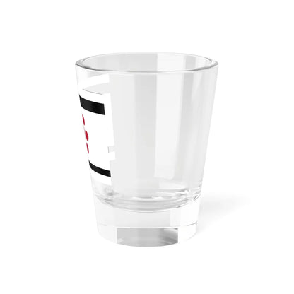 Flag of the Hosokawa Lords of Kumamoto in Higo Province C (Japan) Shot Glass 1.5oz - Go Mug Yourself