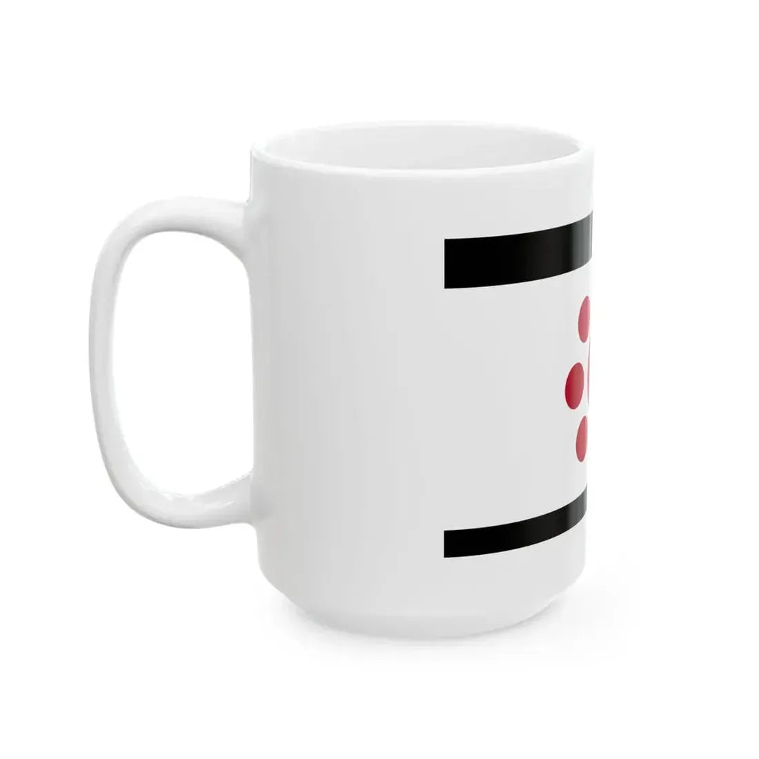Flag of the Hosokawa Lords of Kumamoto in Higo Province C (Japan) White Coffee Mug - Go Mug Yourself