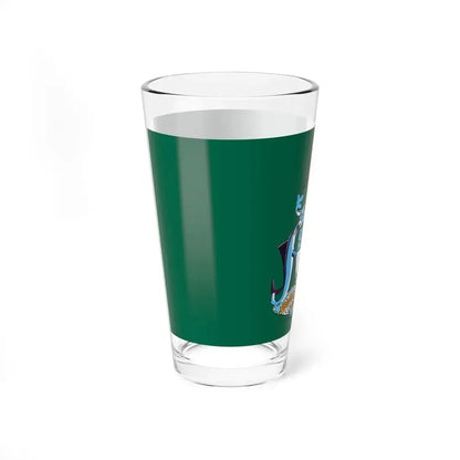 Flag of the House of Assembly of the Bahamas (Bahamas) Pint Glass 16oz - Go Mug Yourself